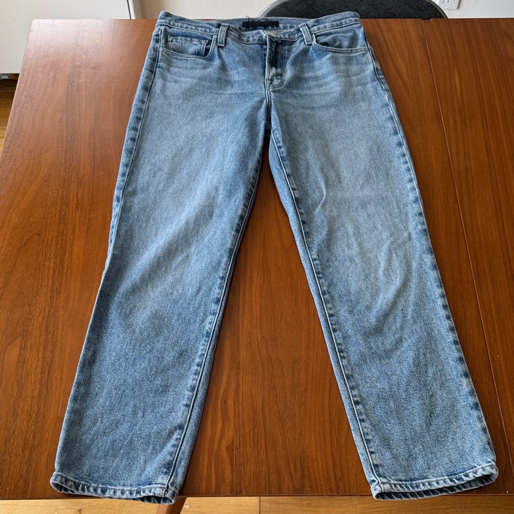 J Brand Women's Straight Leg Jeans - Light Blue
